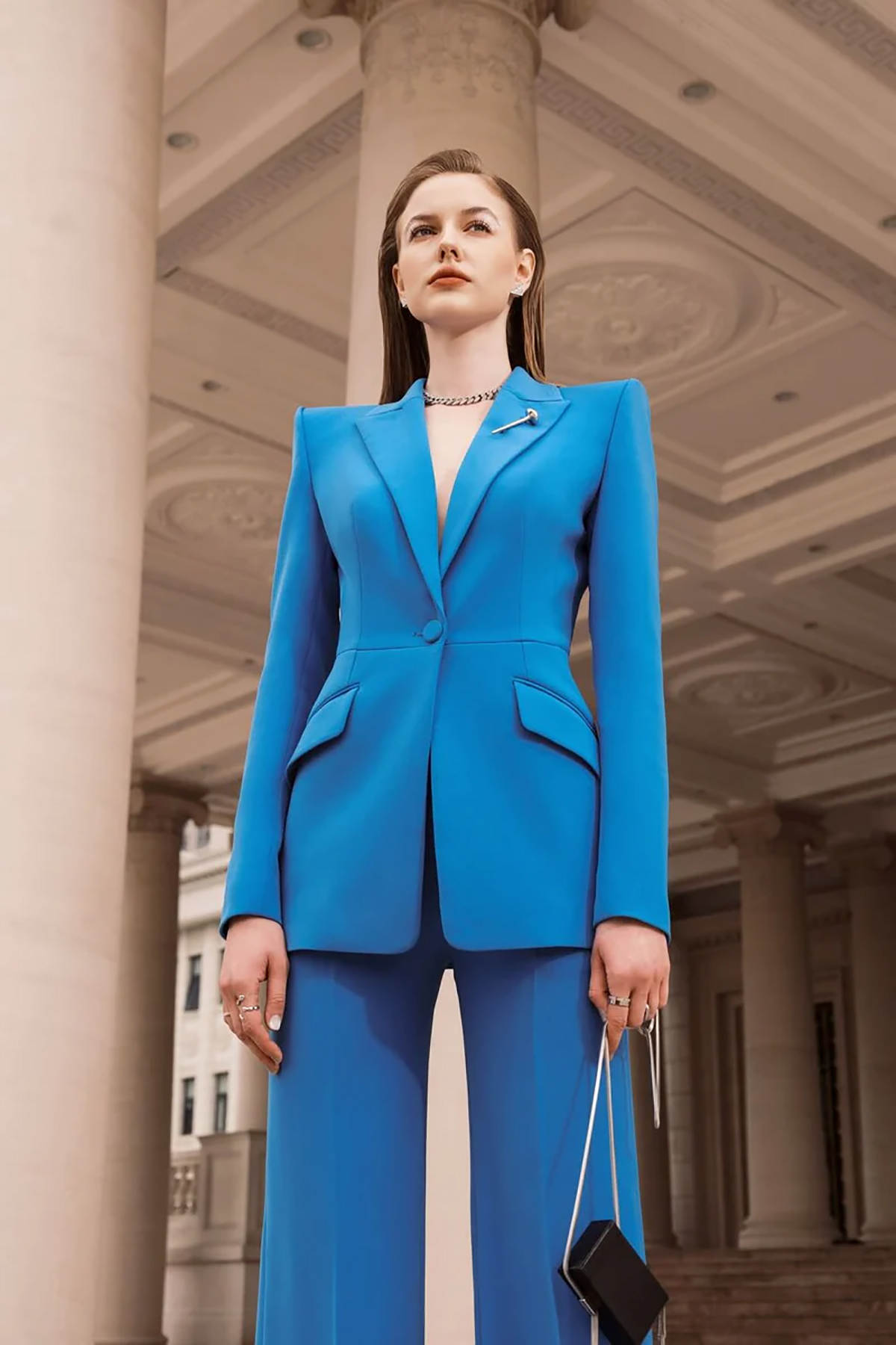 Sexy Open Back Women Blazer Su - مراجعة Women Formal Wear For Graduation وسعره