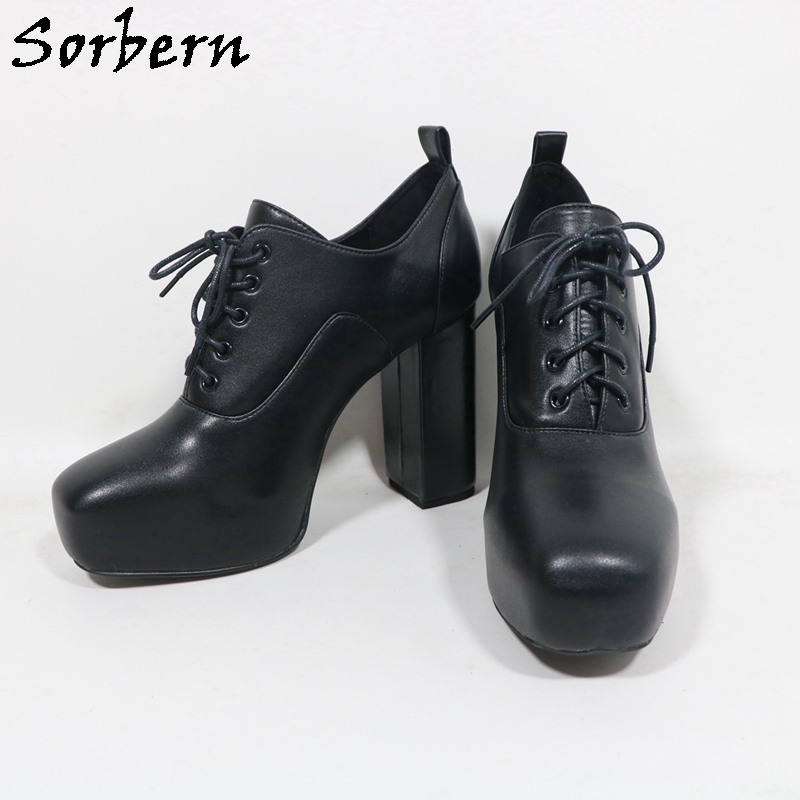 Sorbern Unisex Style Pump Shoe - مراجعة Pump Heel Block وسعره