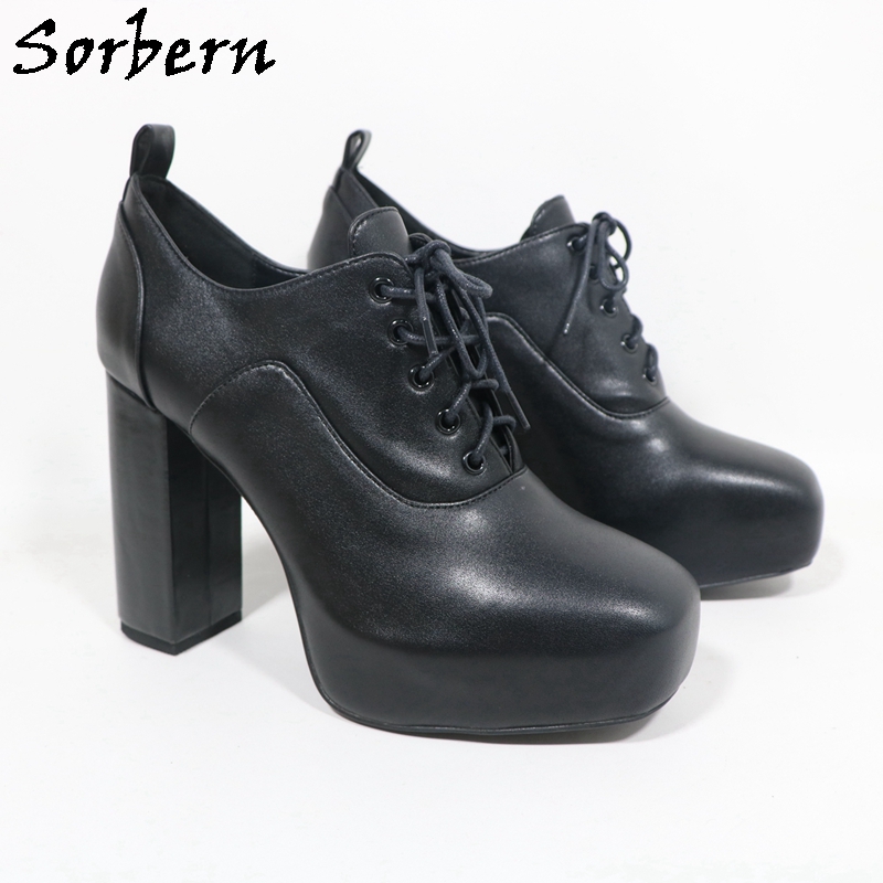 Sorbern Unisex Style Pump Shoe - مراجعة Pump Heel Block وسعره