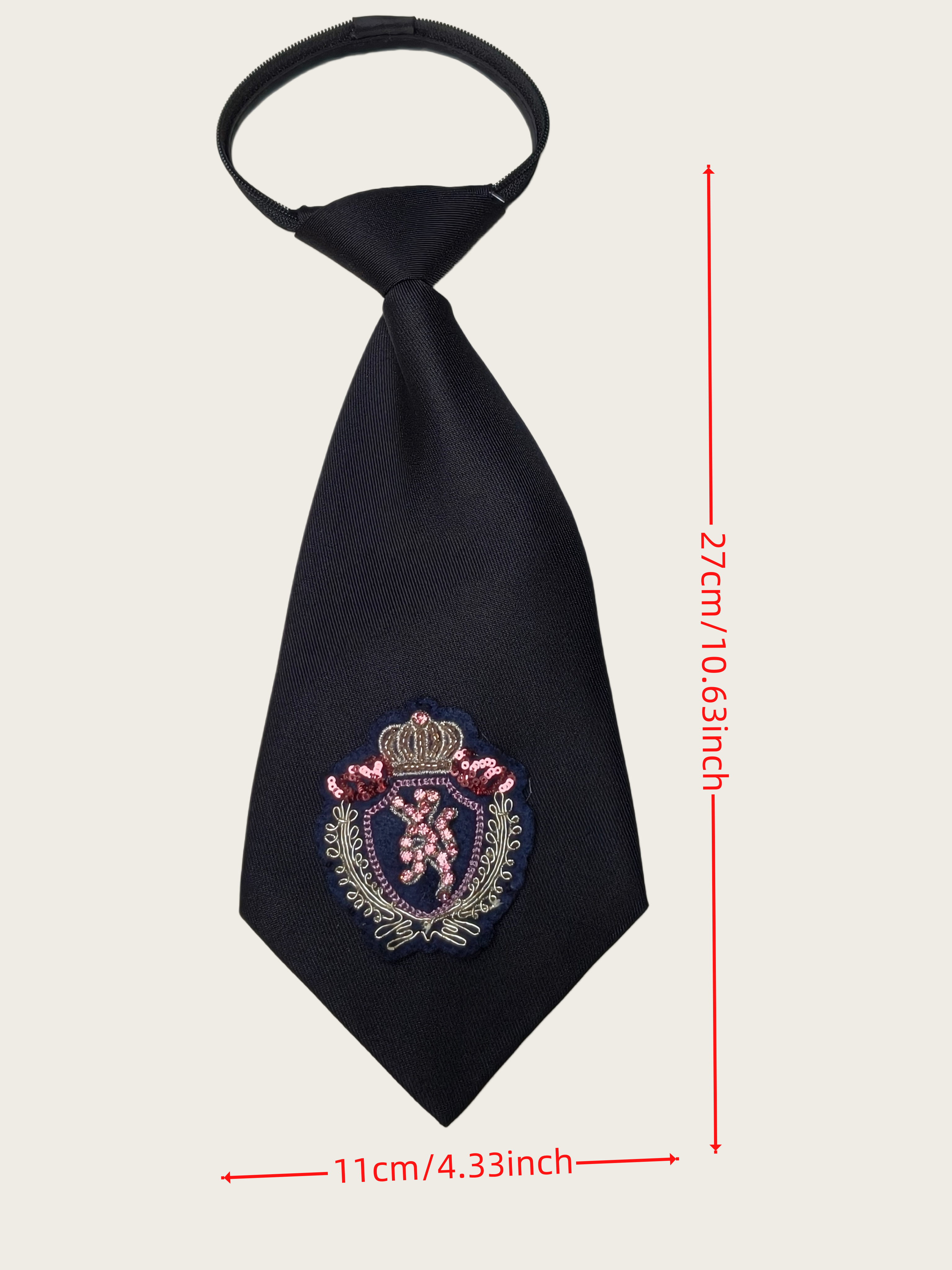 High-End Crown Badge Black Tie - مراجعة Women Formal Event Wear وسعره