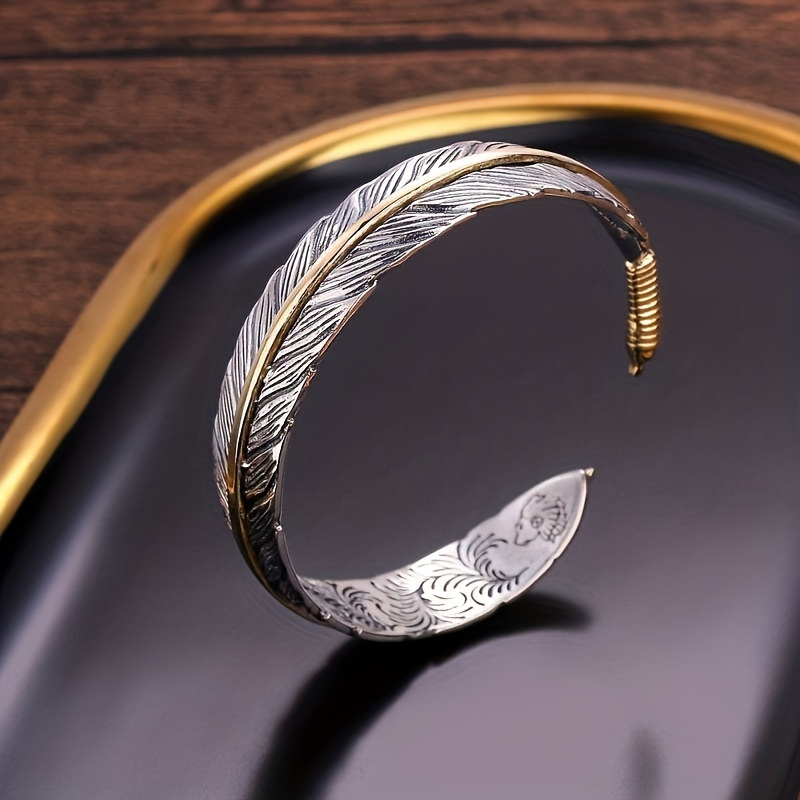 Men's Adjustable Feather Cuff  - مراجعة Unique Women'S Formal Wear وسعره