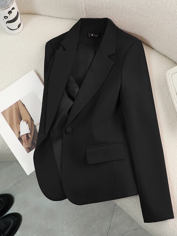 Women Blazer Ladies Red Green  - مراجعة Women Formal Wear With Black Blazer وسعره
