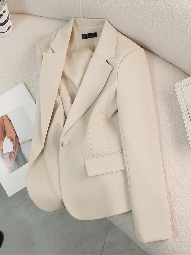 Women Blazer Ladies Red Green  - مراجعة Women Formal Wear With Black Blazer وسعره