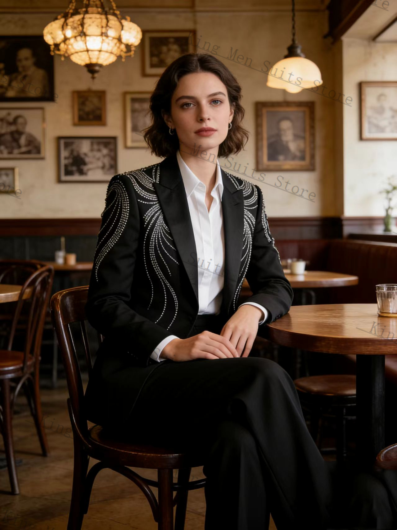 Black Women Suit Set 2 Pcs Bla - مراجعة Women Formal Wear With Black Blazer وسعره