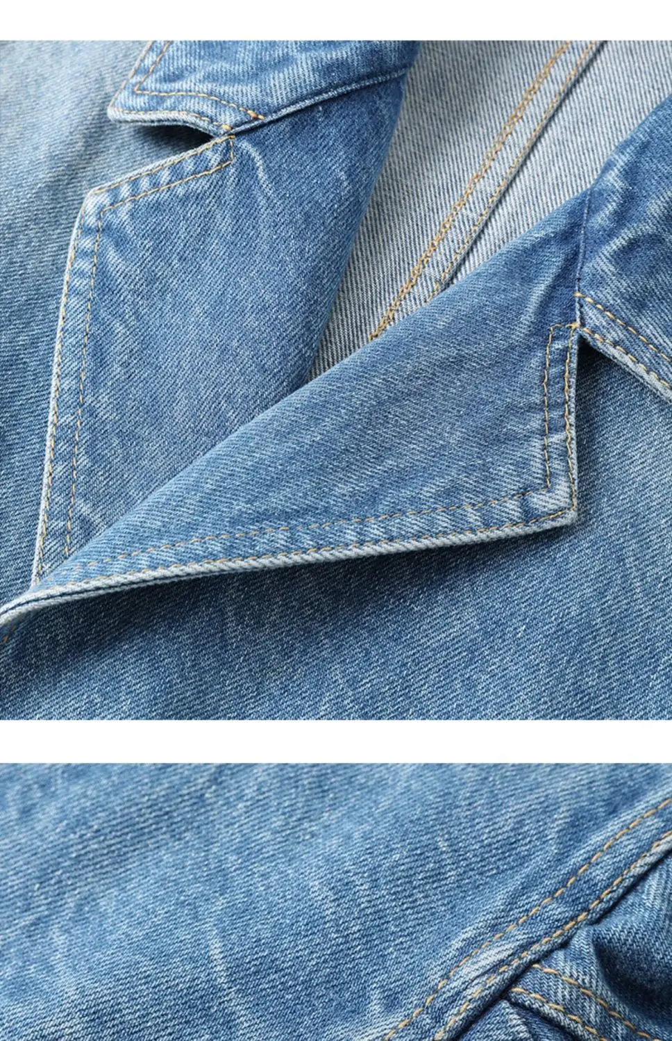 Blue Washed Retro Denim Jacket - مراجعة Unique Women'S Formal Wear وسعره