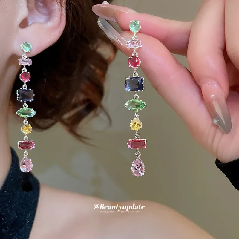 2026 Zircon Color Square Geome - مراجعة Pearl Necklace Set وسعره