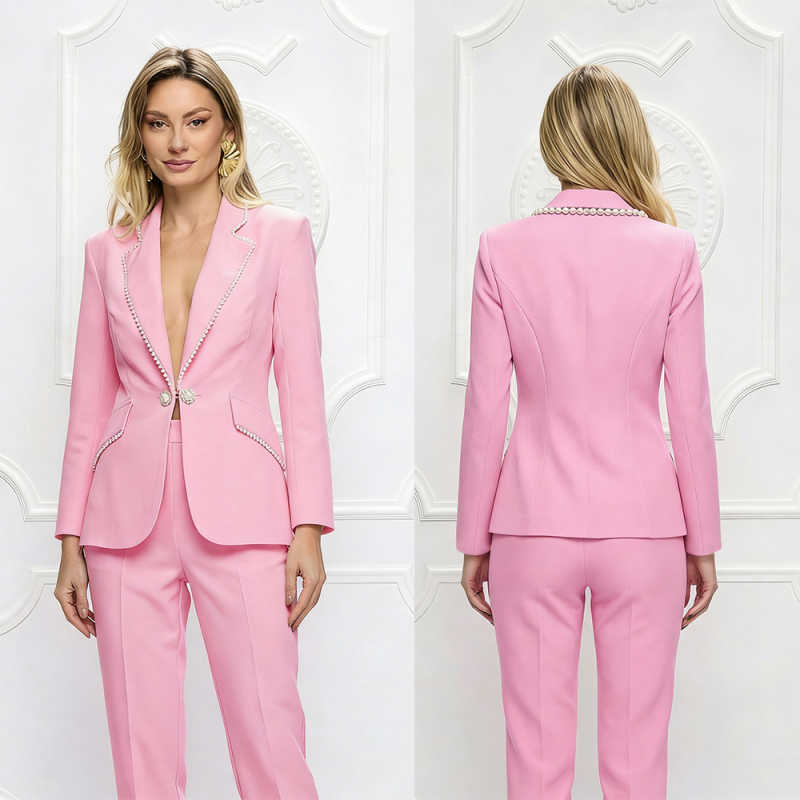 Fashion Show Women Blazer Sets - مراجعة Women Formal Wear For Graduation وسعره
