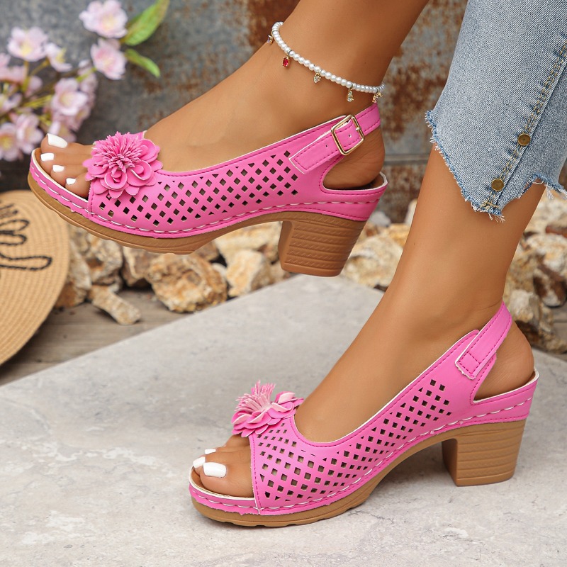 Block Heel Sandals Women's Fas - مراجعة Pump Heel Block وسعره