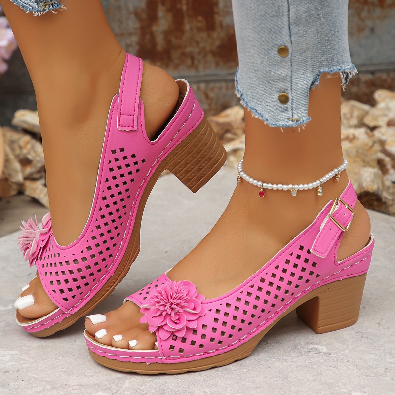 Block Heel Sandals Women's Fas - مراجعة Pump Heel Block وسعره