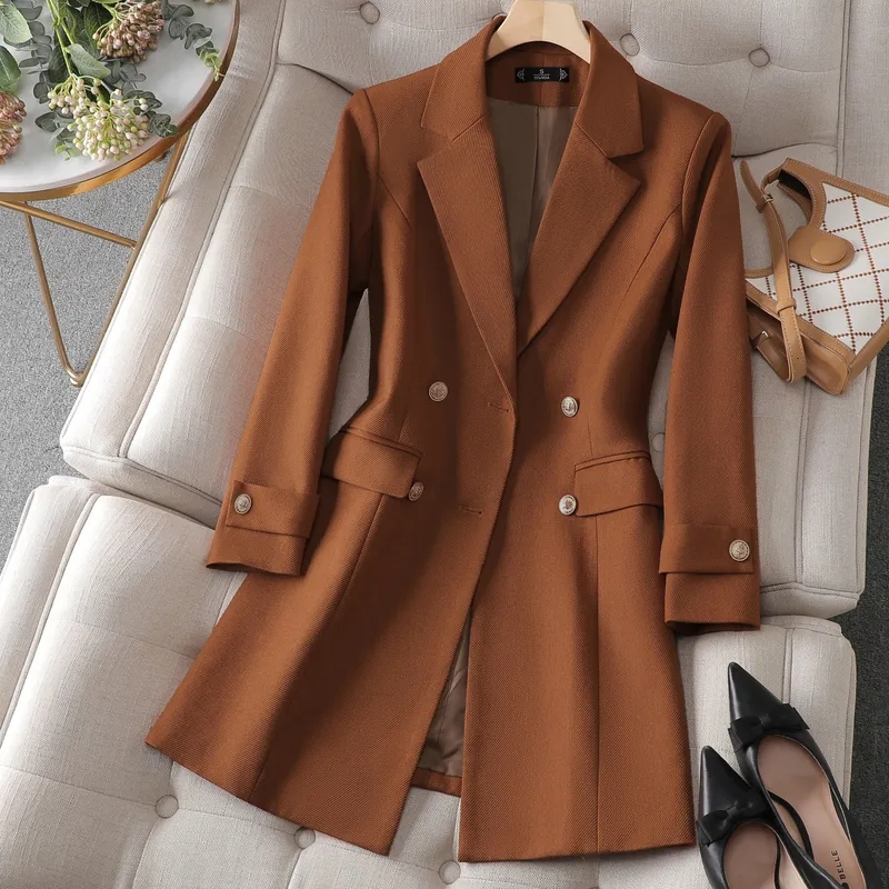 Autumn Winter Jacket Women Lon - مراجعة Women Formal Wear With Black Blazer وسعره