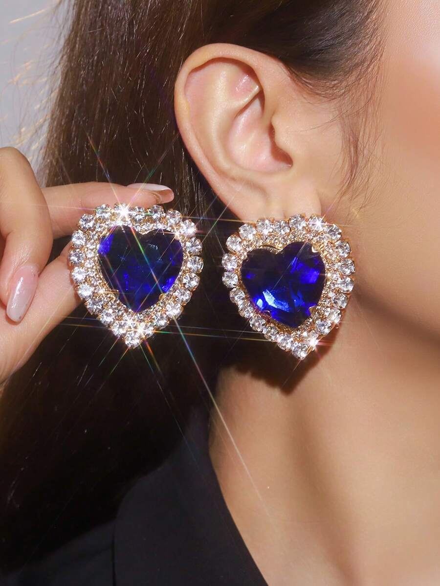 Luxury Heart-Shaped Crystal Rh - مراجعة Women Formal Event Wear وسعره