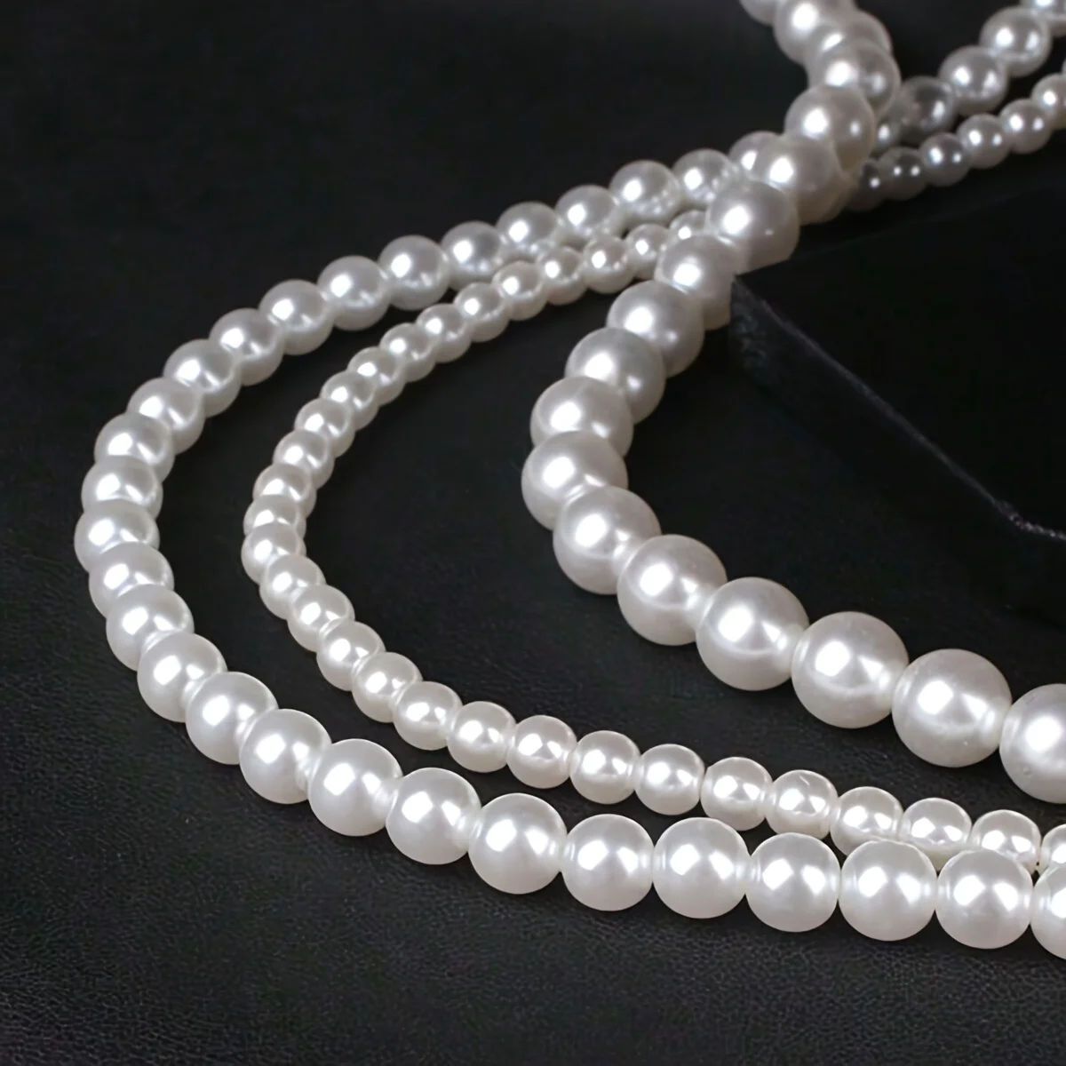 800Pcs White Mixed Polished Ac - مراجعة Pearl Necklace Set وسعره