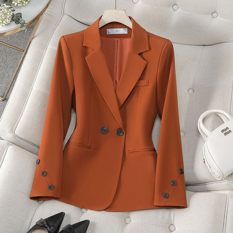 2025 New Spring Autumn White B - مراجعة Women Formal Wear With Black Blazer وسعره