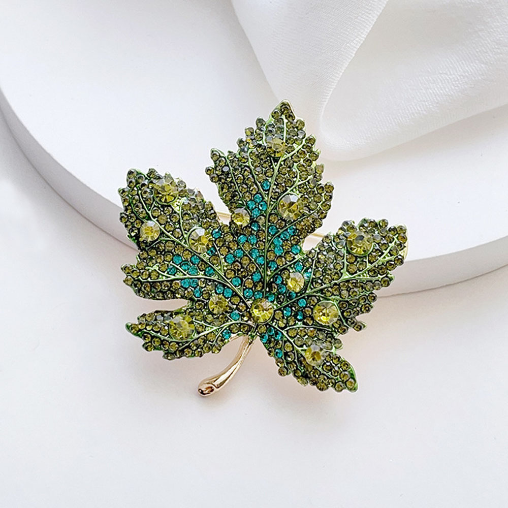 High-End Rhinestone Maple Leaf - مراجعة Women Formal Event Wear وسعره