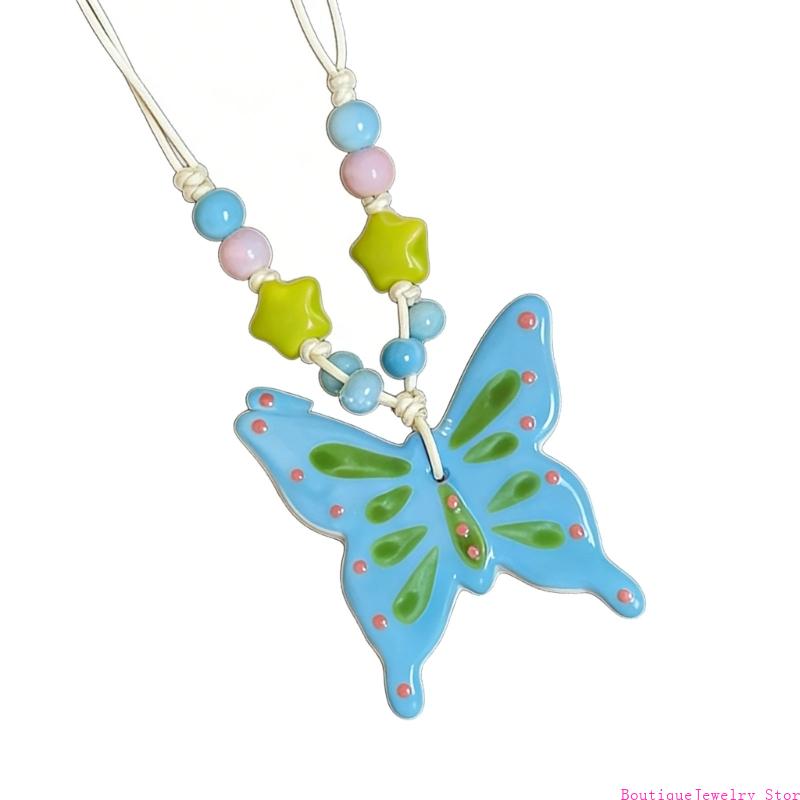 E1PE Stylish Butterfly Charm N - مراجعة Unique Women'S Formal Wear وسعره