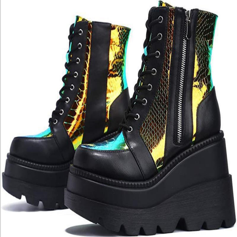 Spring and Autumn 9.5cm Thick  - مراجعة Pump Heel Block وسعره