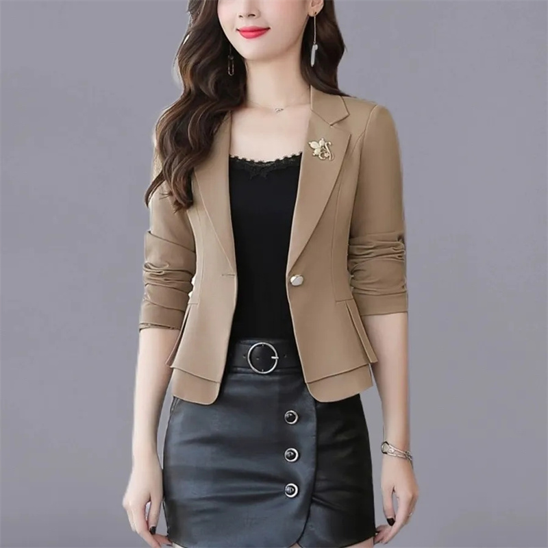Women Ladies Red Green Beige B - مراجعة Women Formal Wear With Black Blazer وسعره