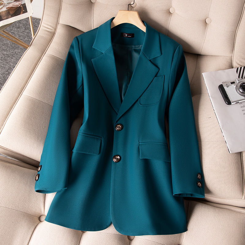 Blue Black Green Women Formal  - مراجعة Women Formal Wear With Black Blazer وسعره