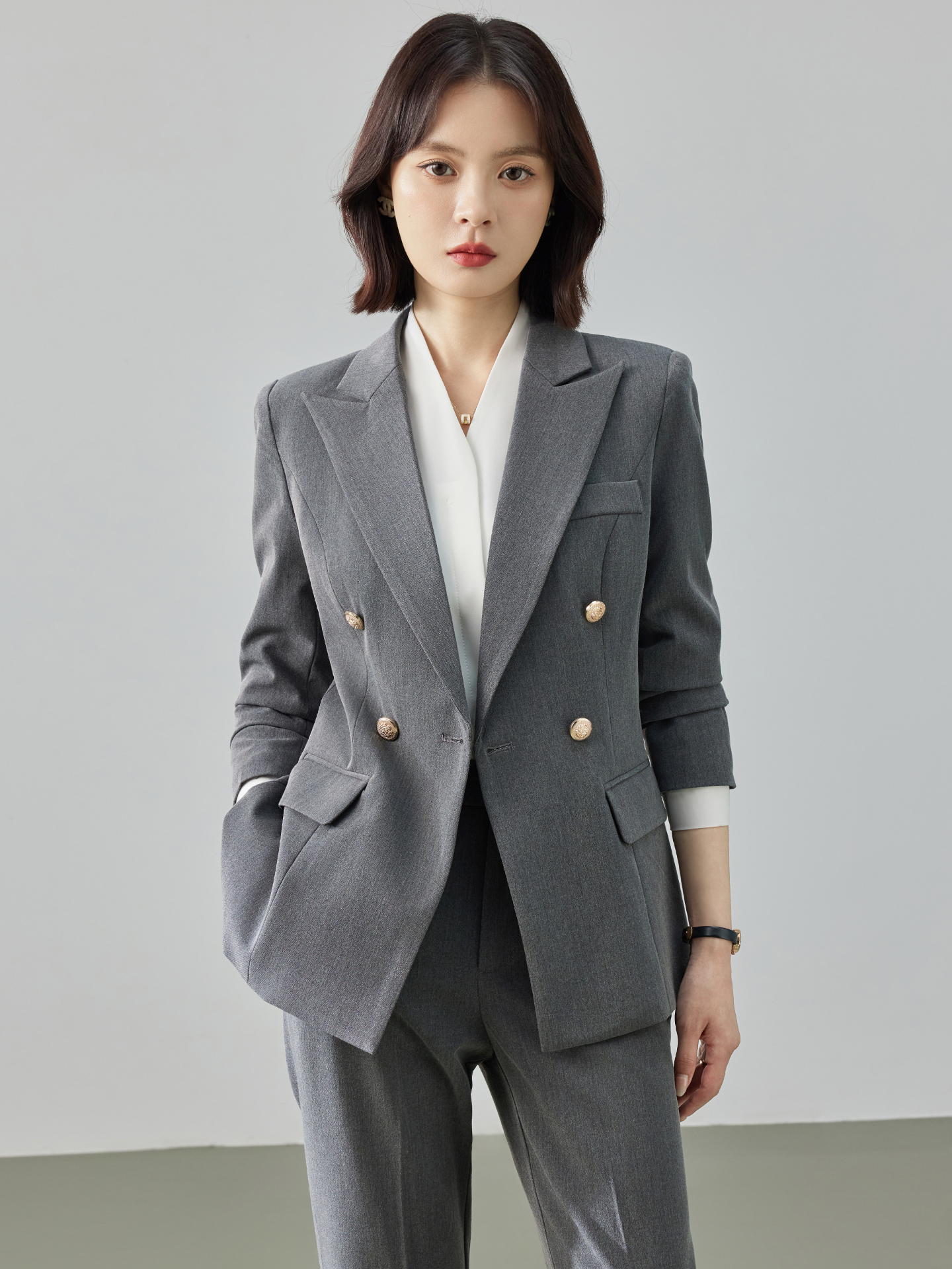 Cobalt Blue Suit Set for Women - مراجعة Women Formal Wear For Graduation وسعره