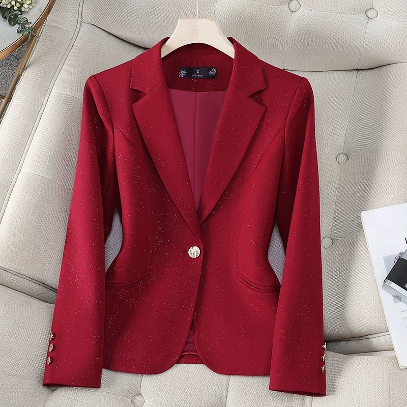 2025 Spring Autumn Women Blaze - مراجعة Women Formal Wear With Black Blazer وسعره
